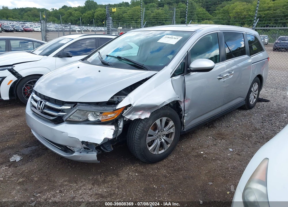 2015 HONDA ODYSSEY EX-L VIN: 5FNRL5H67FB053177