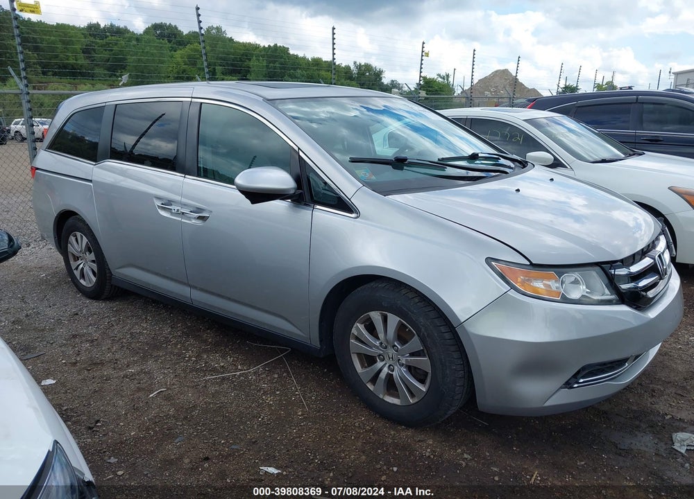 2015 HONDA ODYSSEY EX-L VIN: 5FNRL5H67FB053177