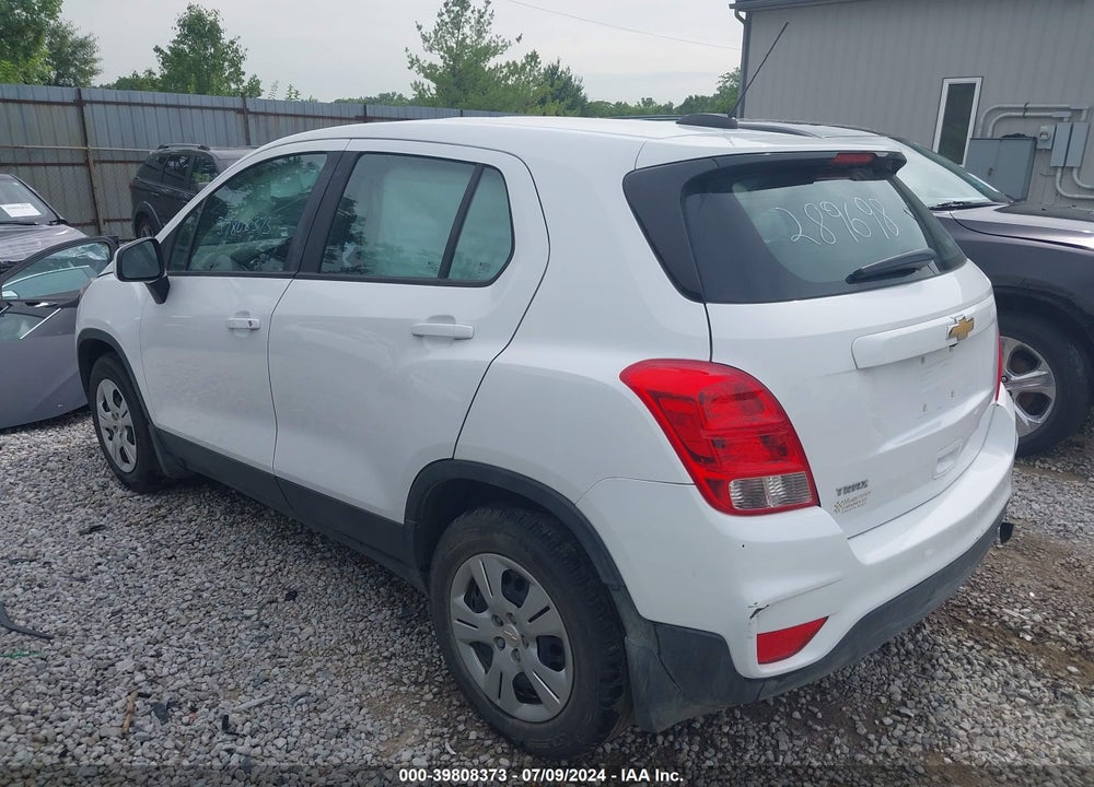 2017 CHEVROLET TRAX LS VIN: 3GNCJKSB4HL289698