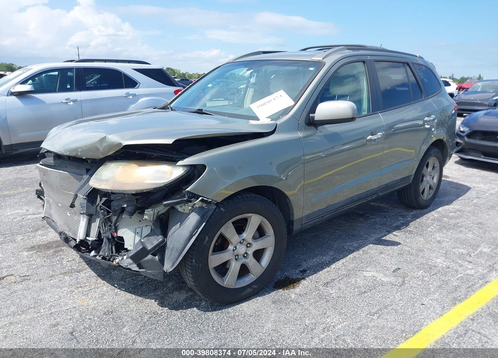 2007 HYUNDAI SANTA FE LIMITED/SE VIN: 5NMSH73E57H005108