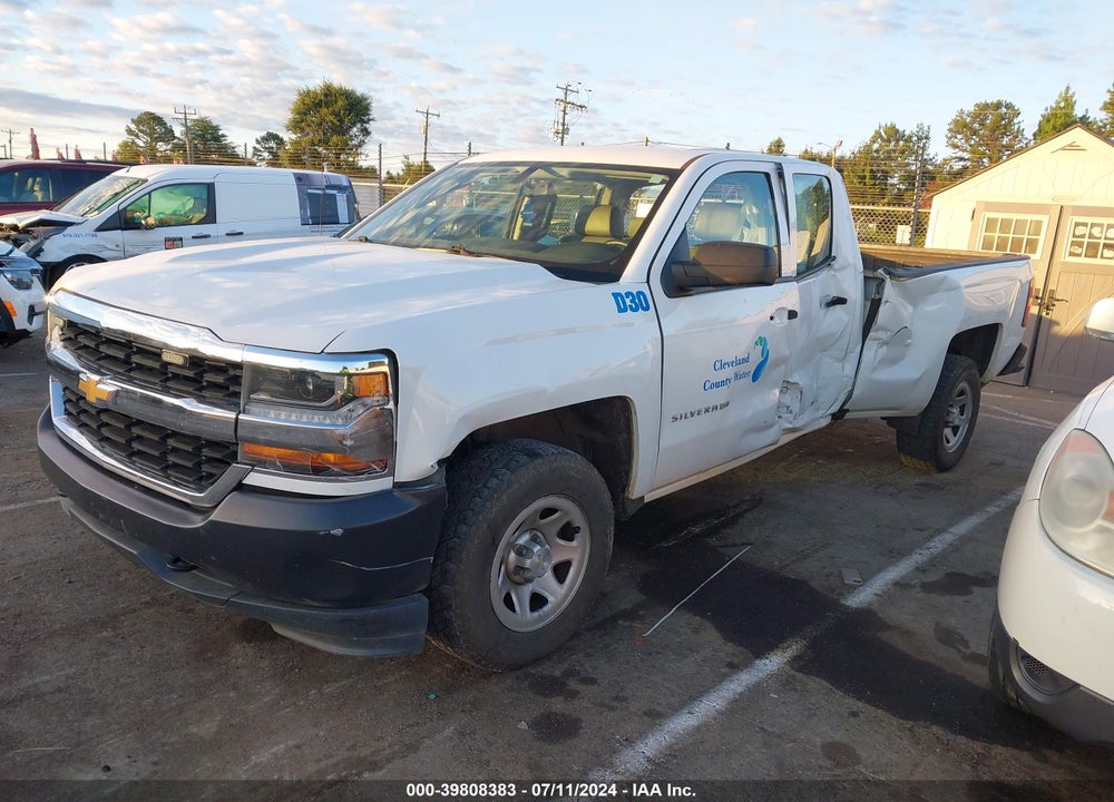 2018 CHEVROLET SILVERADO 1500 WT VIN: 1GCVKNEC4JZ139660