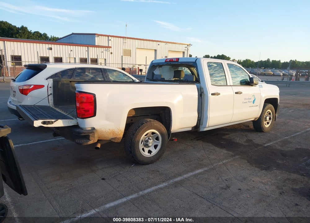 2018 CHEVROLET SILVERADO 1500 WT VIN: 1GCVKNEC4JZ139660