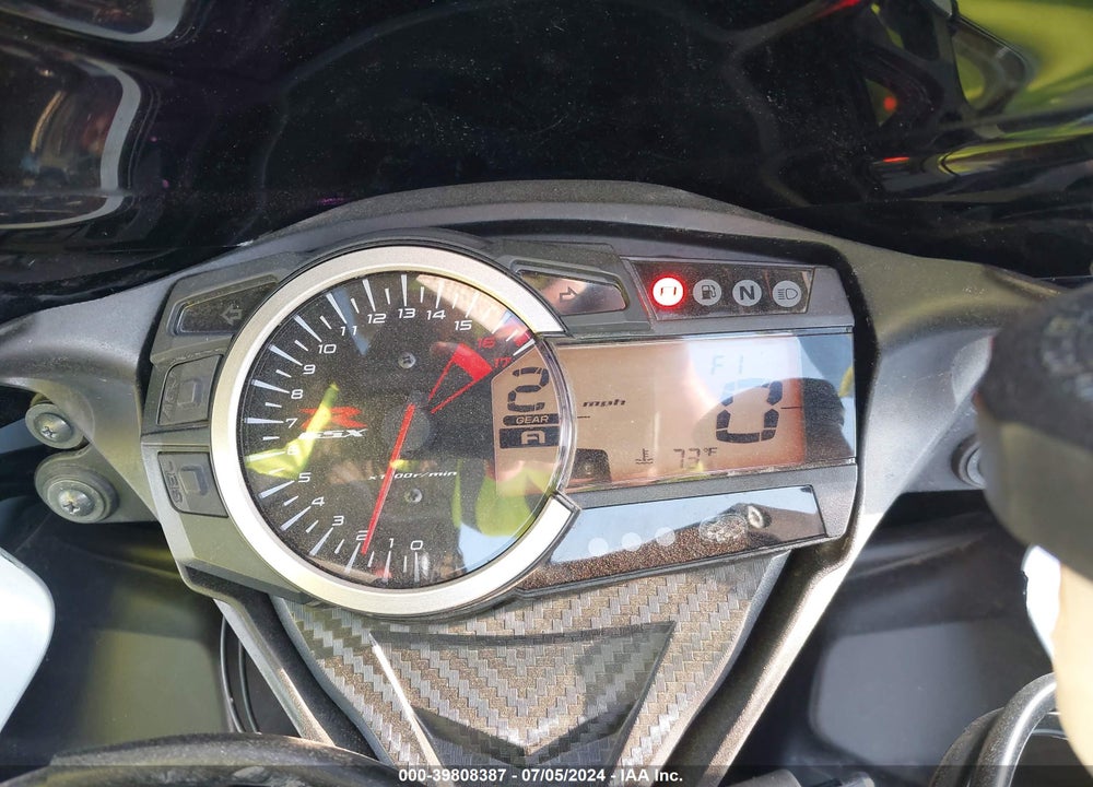 2023 SUZUKI GSX-R600 VIN: JS1GN7FA1P7100550