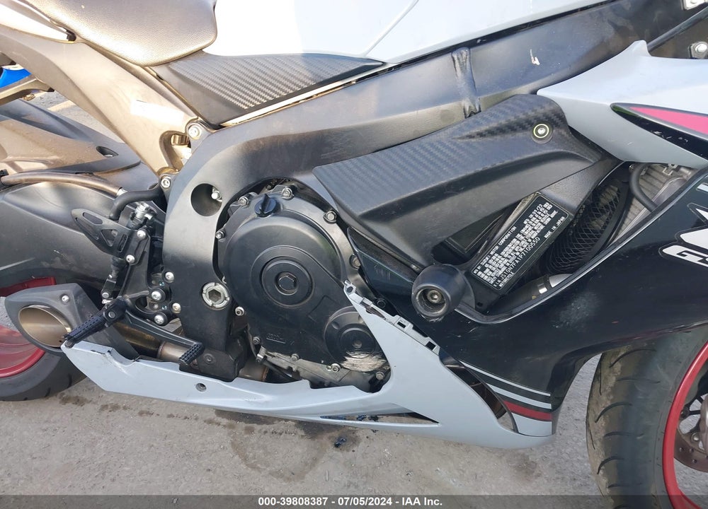 2023 SUZUKI GSX-R600 VIN: JS1GN7FA1P7100550
