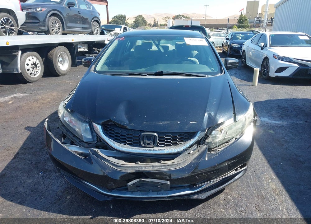 2015 HONDA CIVIC LX VIN: 19XFB2F52FE284914