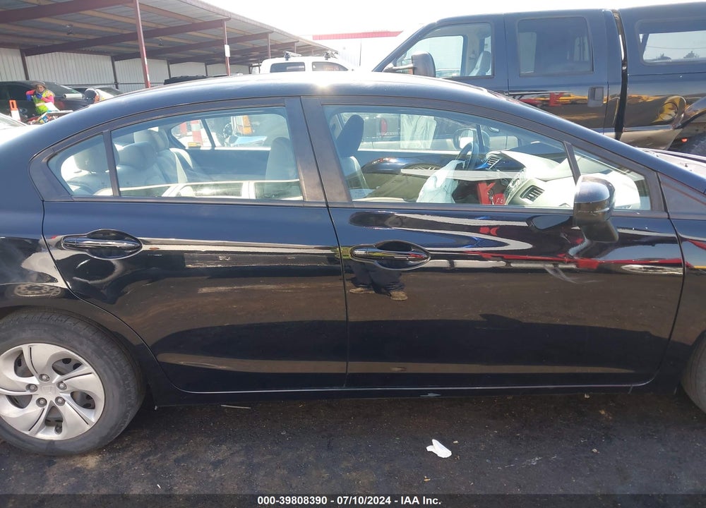 2015 HONDA CIVIC LX VIN: 19XFB2F52FE284914