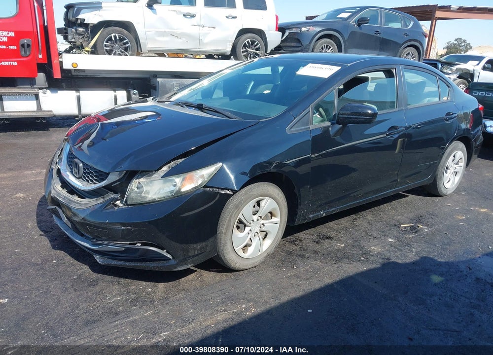 2015 HONDA CIVIC LX VIN: 19XFB2F52FE284914