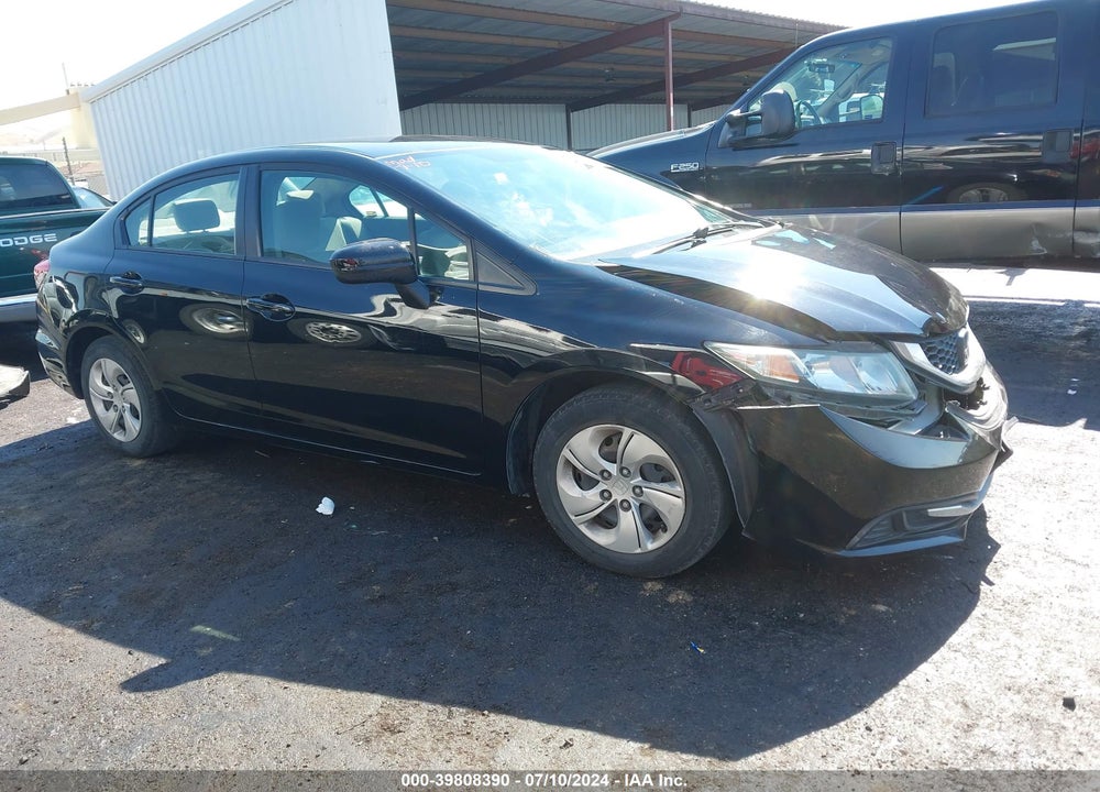 2015 HONDA CIVIC LX VIN: 19XFB2F52FE284914