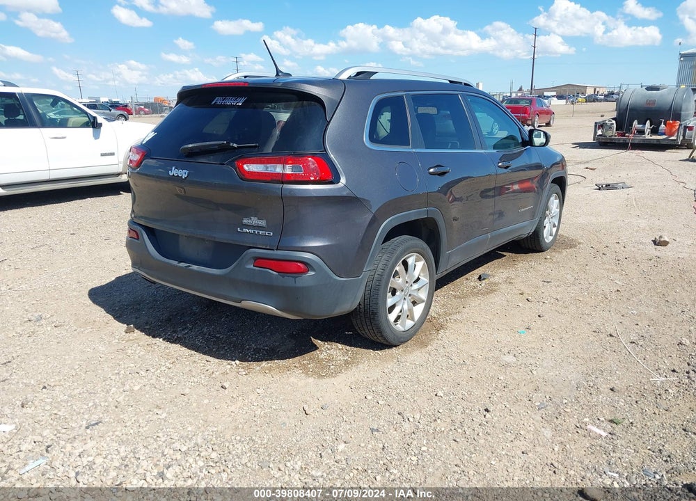 2015 JEEP CHEROKEE LIMITED VIN: 1C4PJLDB7FW708048
