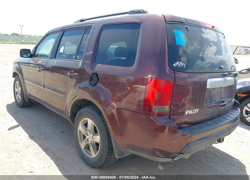 2011 HONDA PILOT EX-L VIN: 5FNYF4H50BB004515