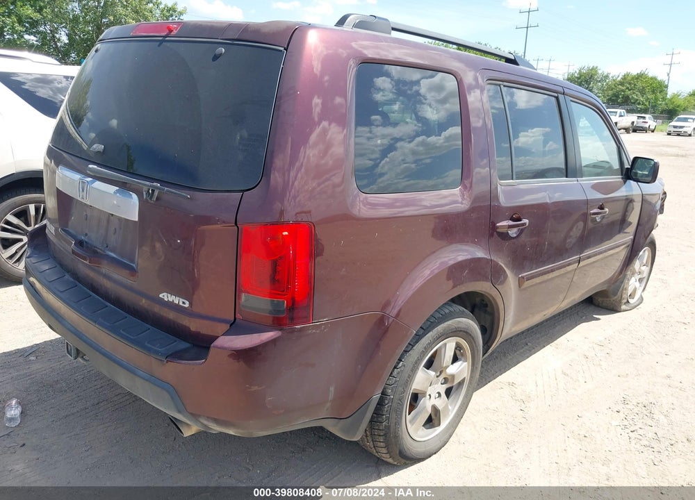 2011 HONDA PILOT EX-L VIN: 5FNYF4H50BB004515