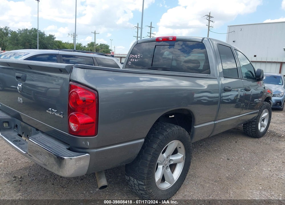 2007 DODGE RAM 1500 SLT/TRX4 OFF ROAD/SPORT VIN: 1D7HU18267S204552