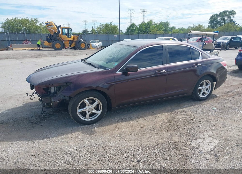 2010 HONDA ACCORD 2.4 LX VIN: 1HGCP2F30AA183919