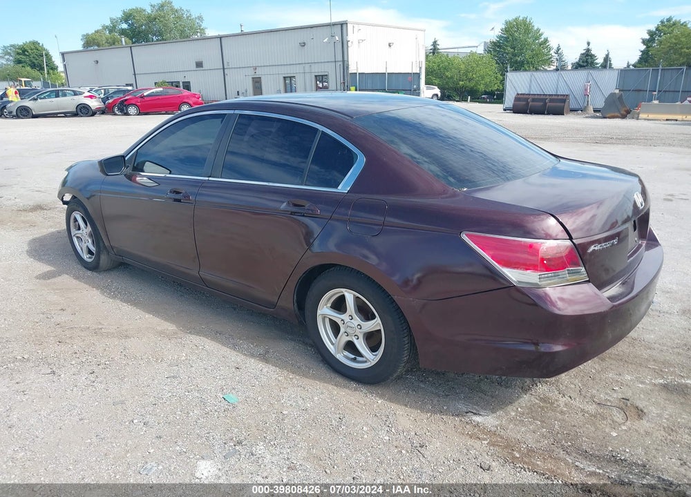 2010 HONDA ACCORD 2.4 LX VIN: 1HGCP2F30AA183919