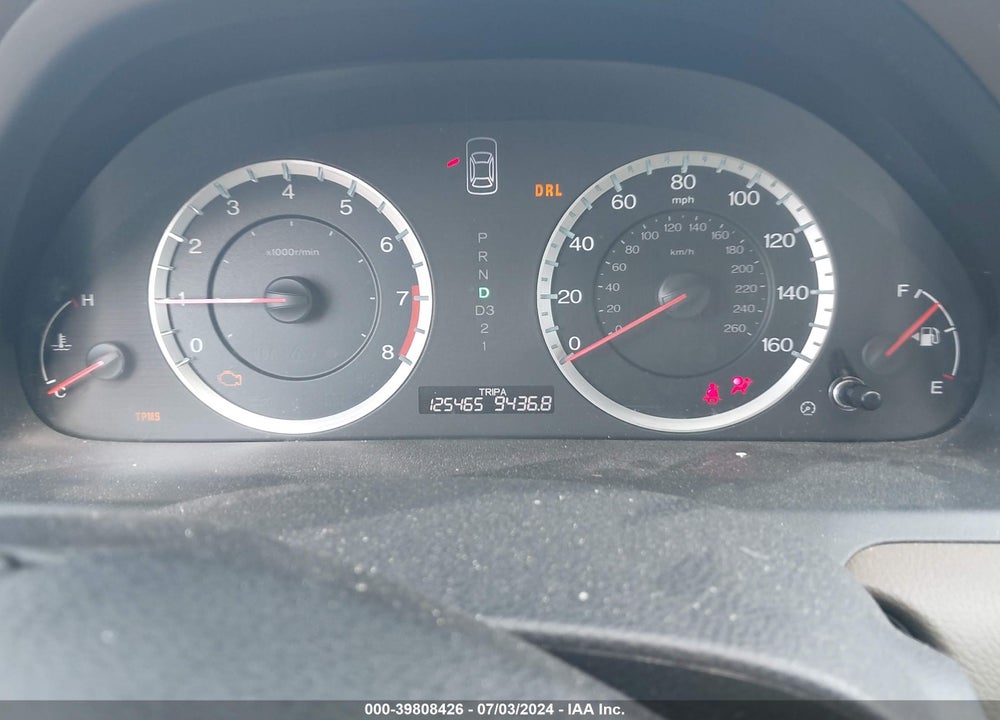 2010 HONDA ACCORD 2.4 LX VIN: 1HGCP2F30AA183919