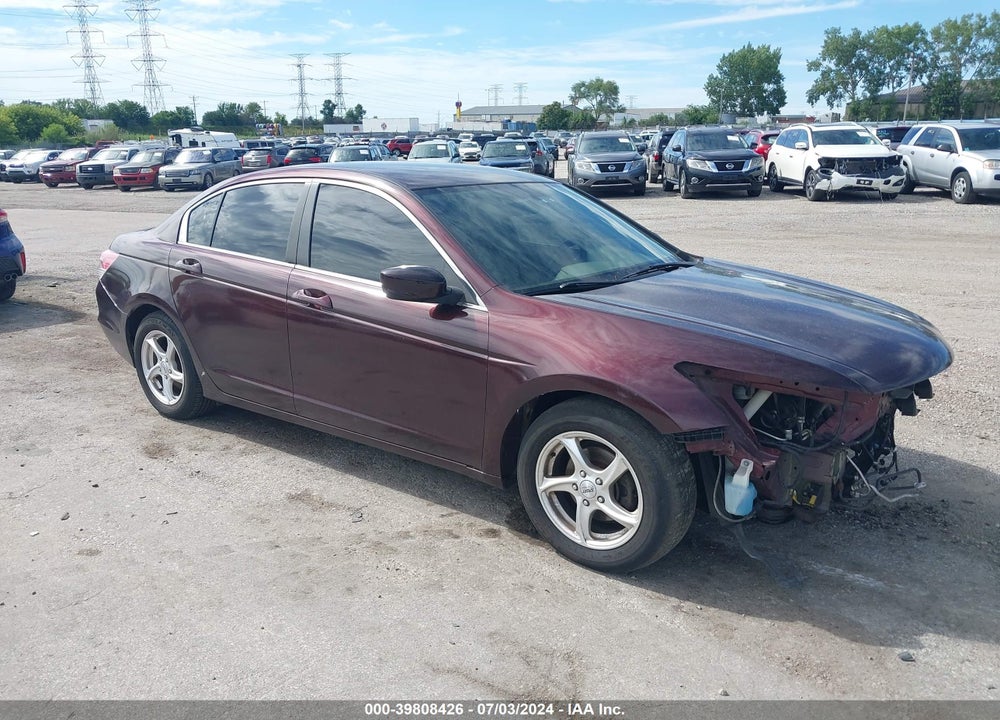 2010 HONDA ACCORD 2.4 LX VIN: 1HGCP2F30AA183919