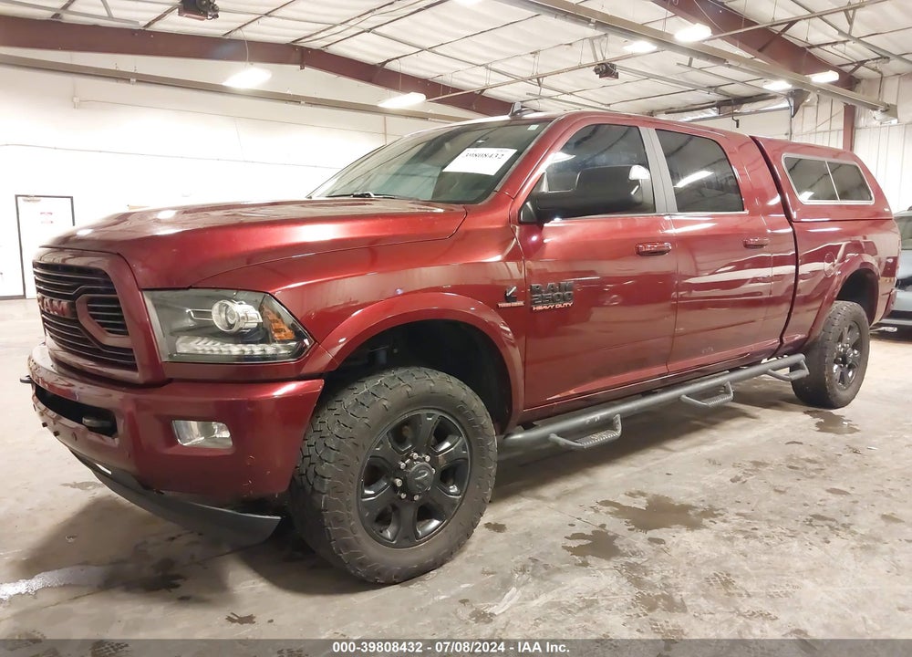 2018 RAM 2500 LAIE MEGA CAB 4X4 6'4 BOX VIN: 3C6UR5NL1JG139792