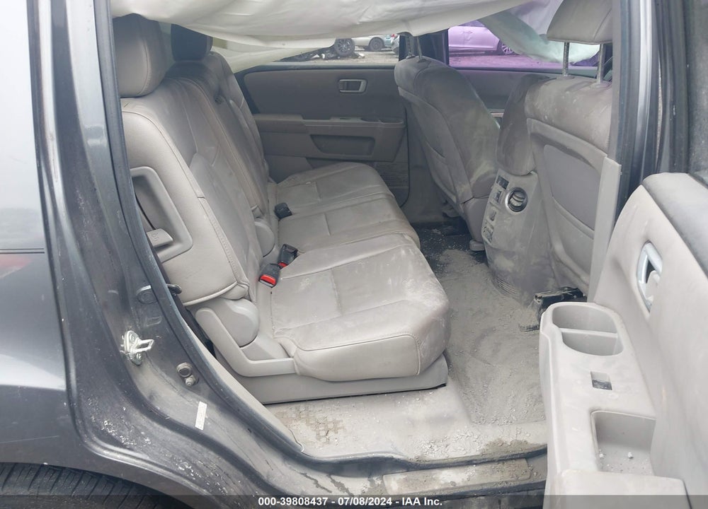 2012 HONDA PILOT EX-L VIN: 5FNYF3H66CB015345