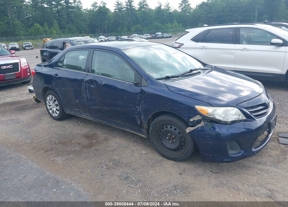 2013 TOYOTA COROLLA LE VIN: 2T1BU4EEXDC927236
