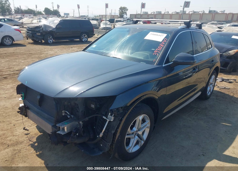 2019 AUDI Q5 45 PREMIUM VIN: WA1ANAFY5K2019542
