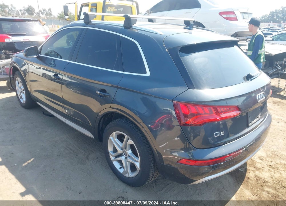 2019 AUDI Q5 45 PREMIUM VIN: WA1ANAFY5K2019542