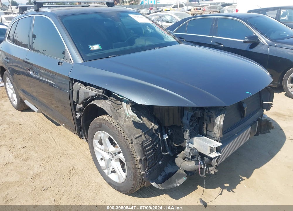 2019 AUDI Q5 45 PREMIUM VIN: WA1ANAFY5K2019542