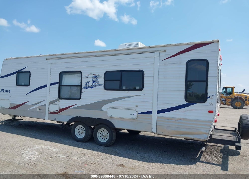 2009 PALOMINO OTHER VIN: 4X4TPUB209P021296