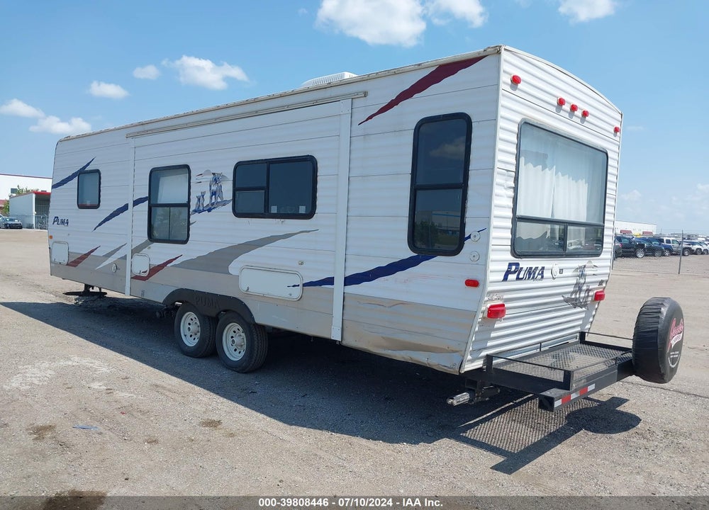 2009 PALOMINO OTHER VIN: 4X4TPUB209P021296