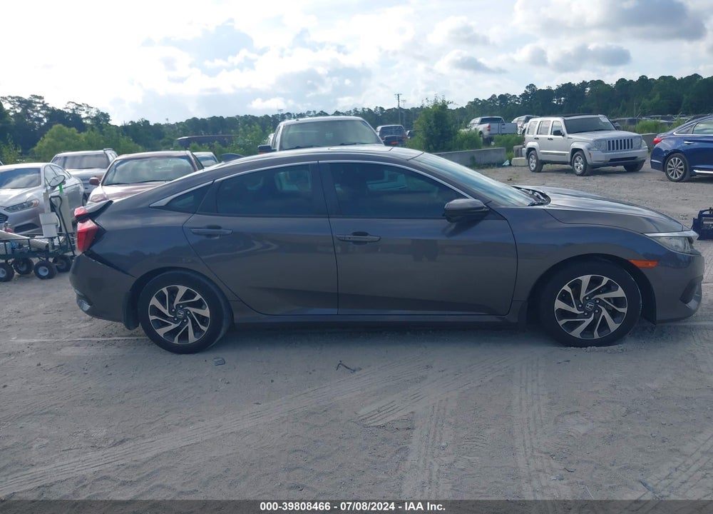 2018 HONDA CIVIC EX VIN: 2HGFC2F70JH547608