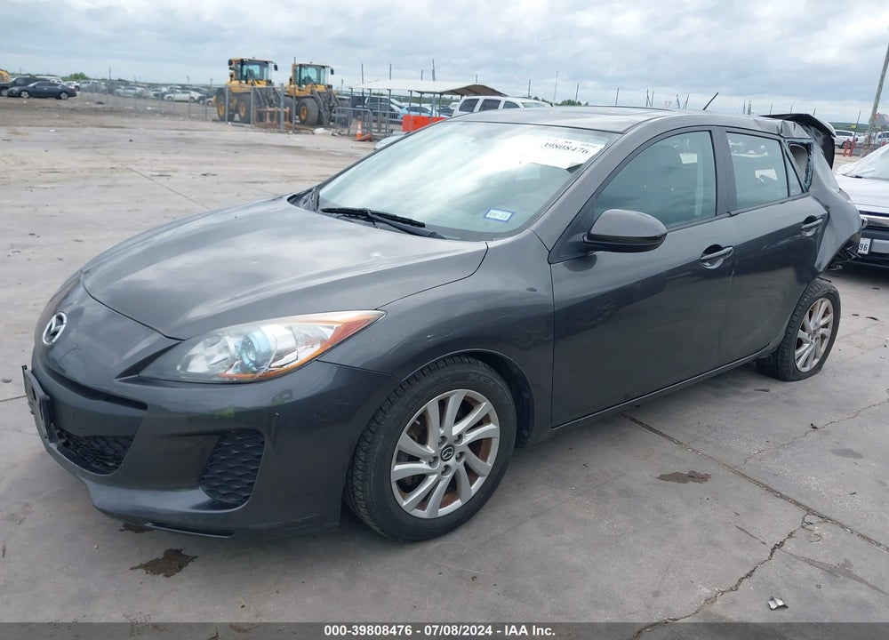 2013 MAZDA 3 I TOURING VIN: JM1BL1L74D1808916