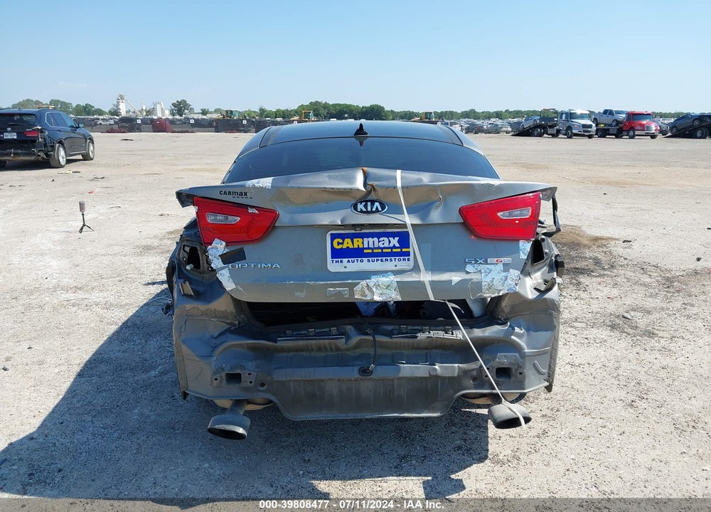 2015 KIA OPTIMA SX TURBO VIN: 5XXGR4A66FG390740