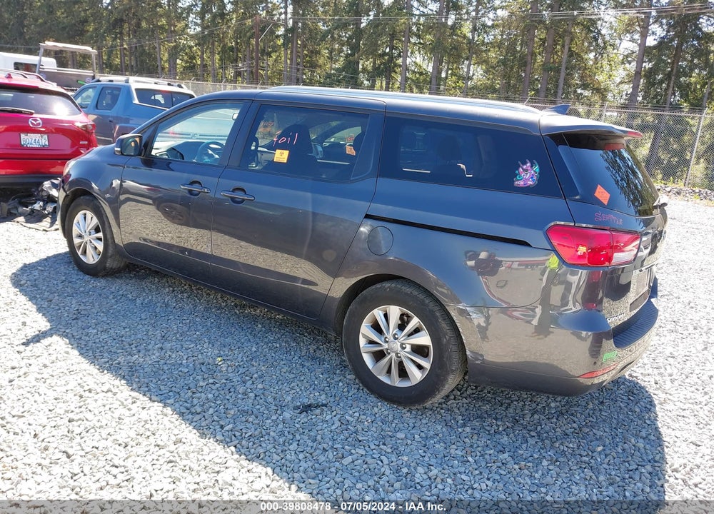 2016 KIA SEDONA LX VIN: KNDMB5C16G6088704