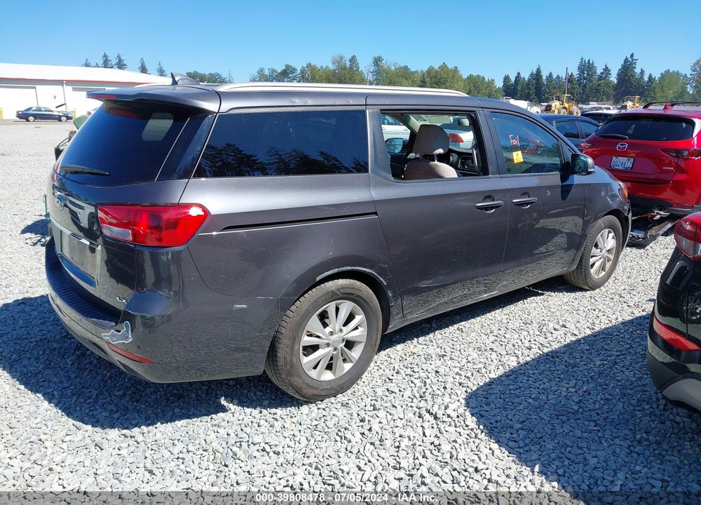 2016 KIA SEDONA LX VIN: KNDMB5C16G6088704