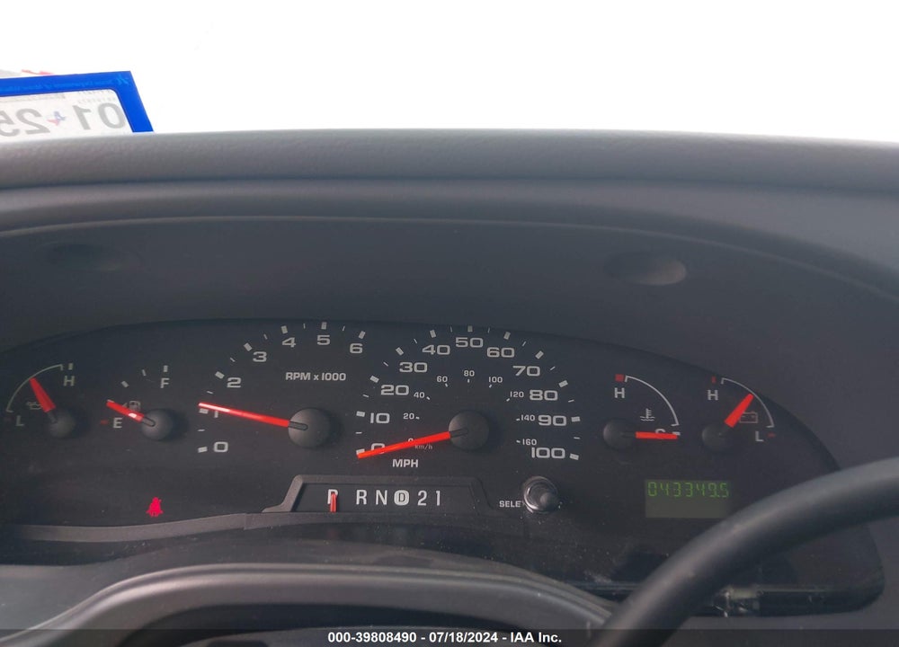 2004 FORD E-350 CUTAWAY STANDARD VIN: 1FDWE35L84HB04156
