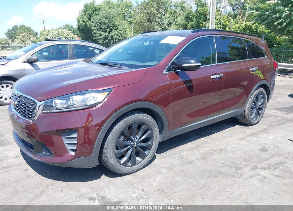 2020 KIA SORENTO 3.3L S VIN: 5XYPG4A52LG654900