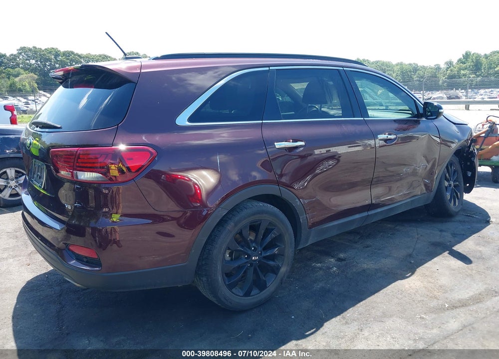 2020 KIA SORENTO 3.3L S VIN: 5XYPG4A52LG654900