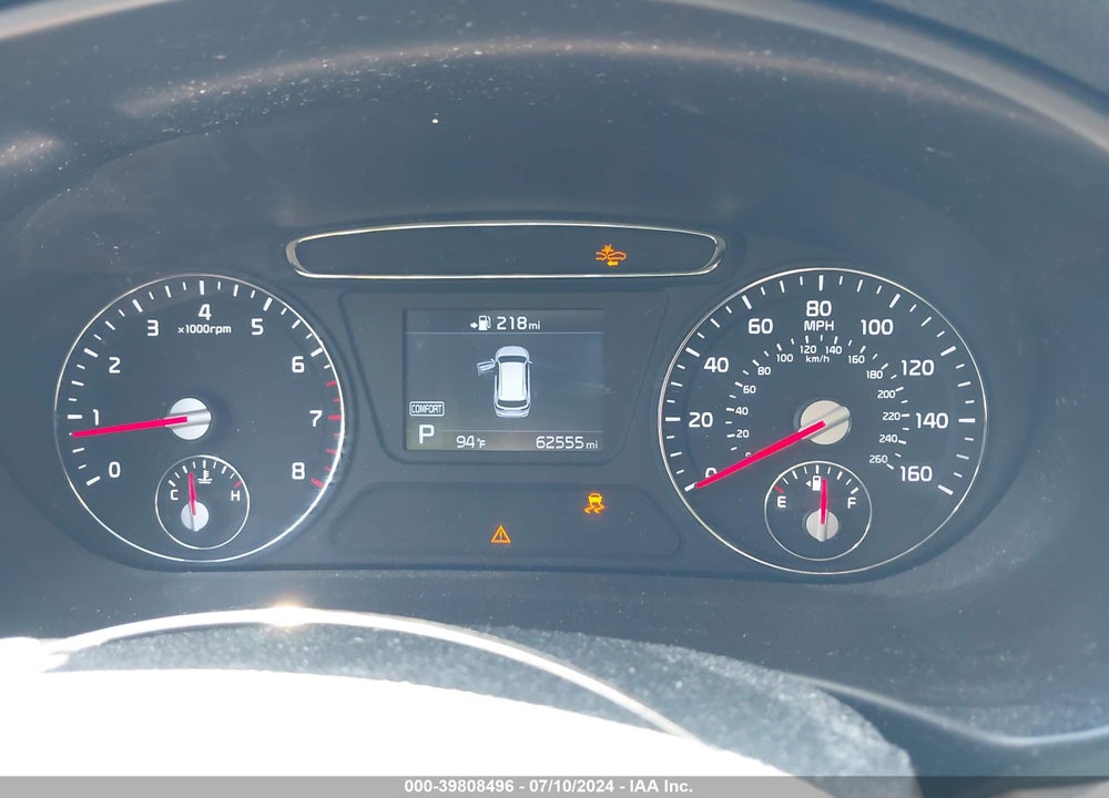 2020 KIA SORENTO 3.3L S VIN: 5XYPG4A52LG654900