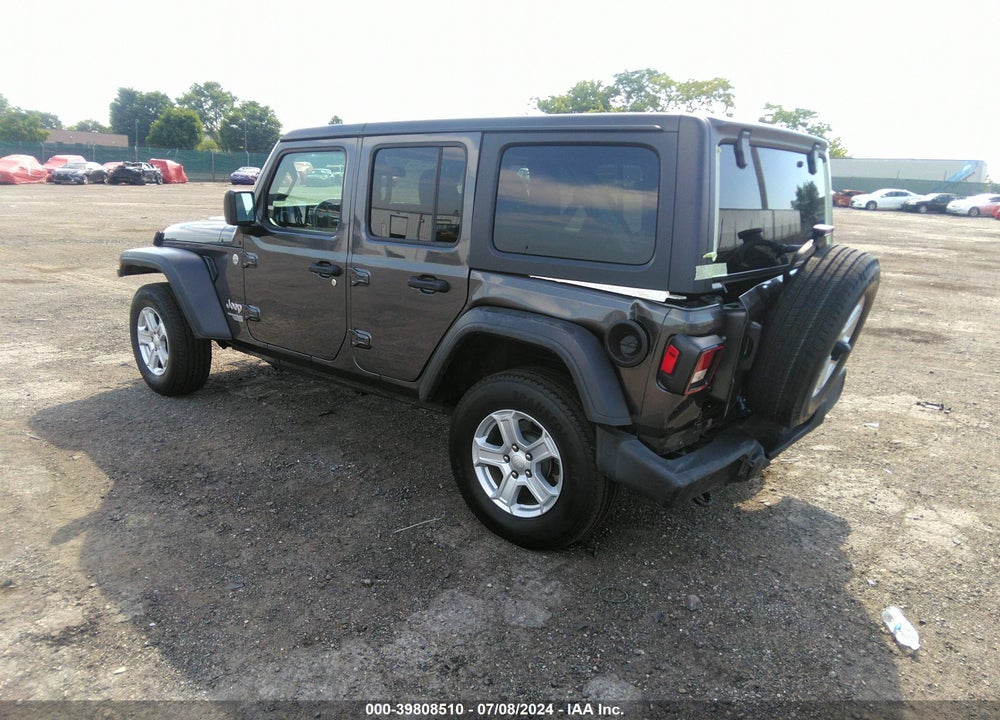 2021 JEEP WRANGLER UNLIMITED SPORT S 4X4 VIN: 1C4HJXDN4MW592374