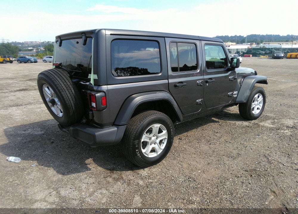 2021 JEEP WRANGLER UNLIMITED SPORT S 4X4 VIN: 1C4HJXDN4MW592374