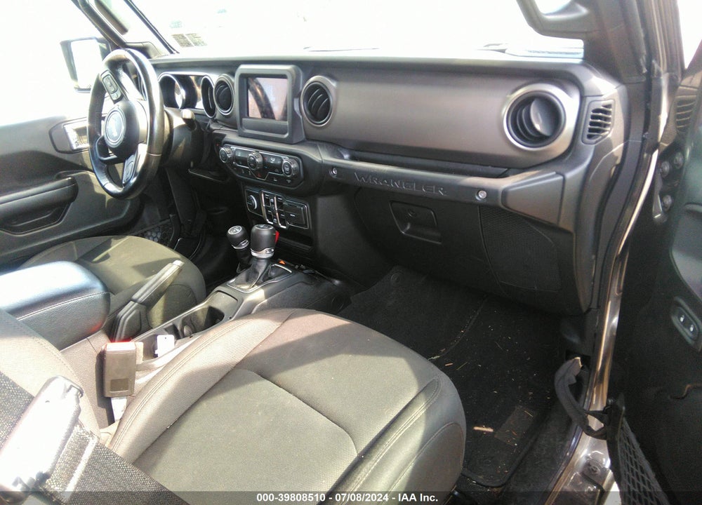 2021 JEEP WRANGLER UNLIMITED SPORT S 4X4 VIN: 1C4HJXDN4MW592374