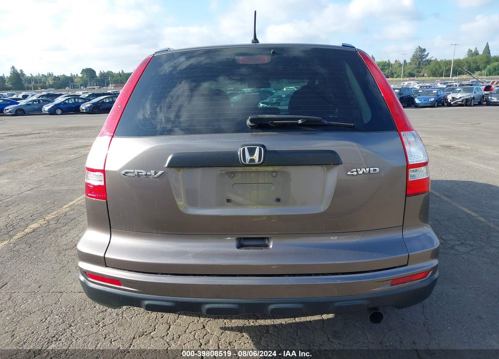 2010 HONDA CR-V LX VIN: 5J6RE4H39AL036813