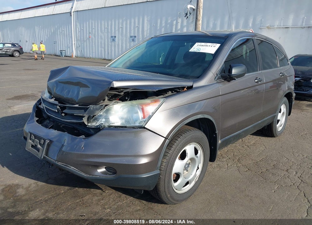 2010 HONDA CR-V LX VIN: 5J6RE4H39AL036813