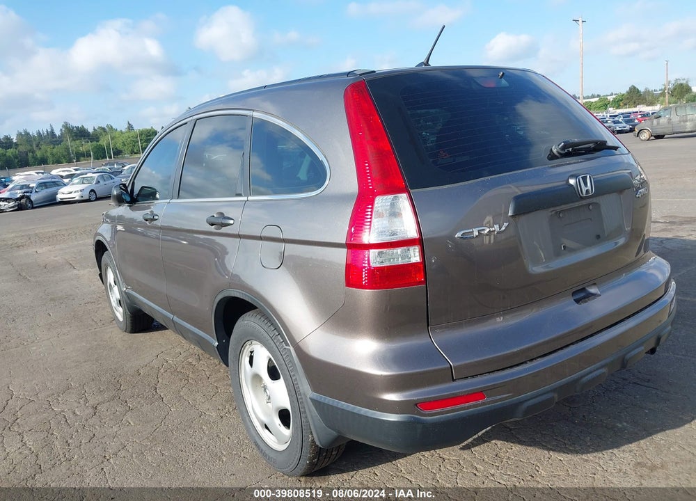 2010 HONDA CR-V LX VIN: 5J6RE4H39AL036813