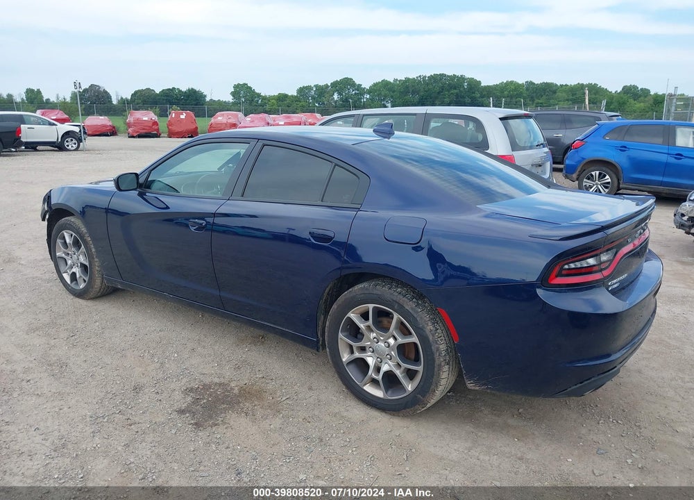 2015 DODGE CHARGER SXT VIN: 2C3CDXJG2FH891603