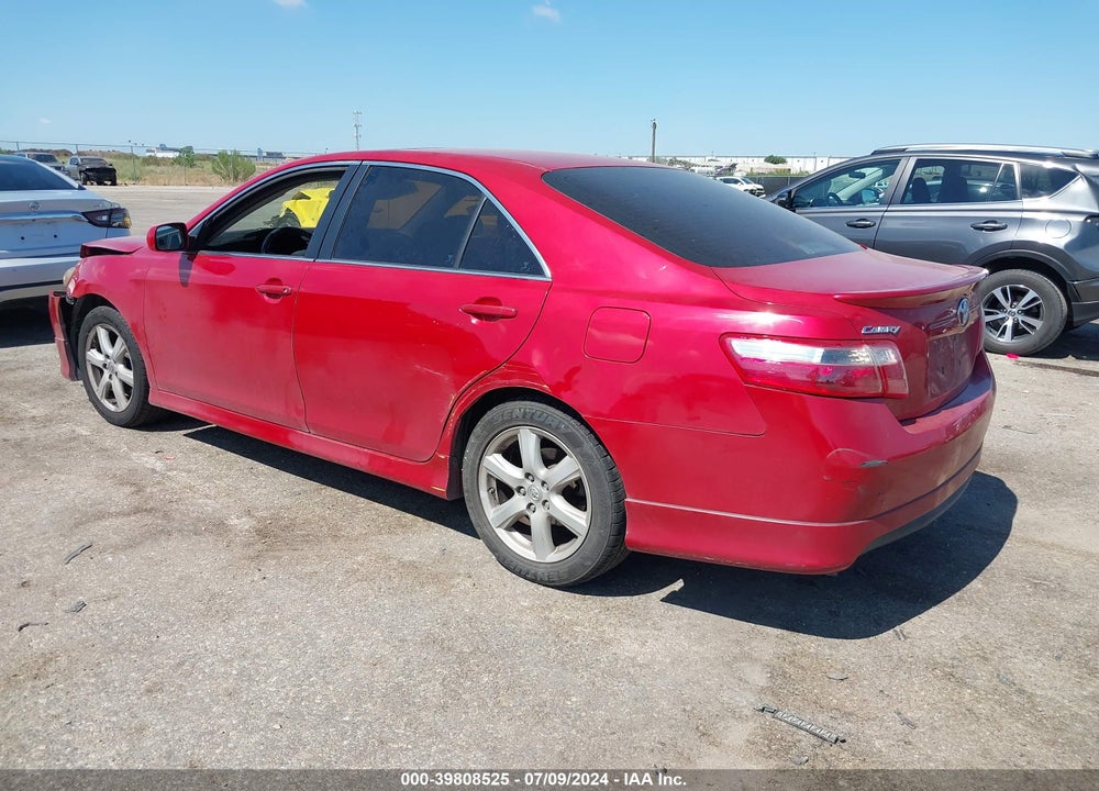 2007 TOYOTA CAMRY SE VIN: 4T1BE46K47U167311