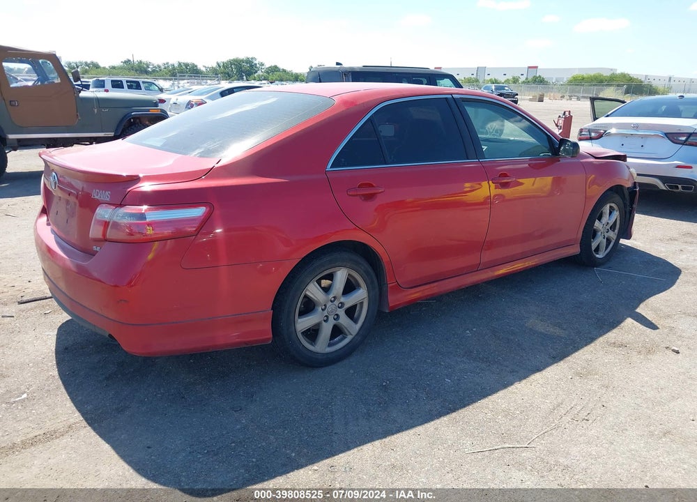 2007 TOYOTA CAMRY SE VIN: 4T1BE46K47U167311