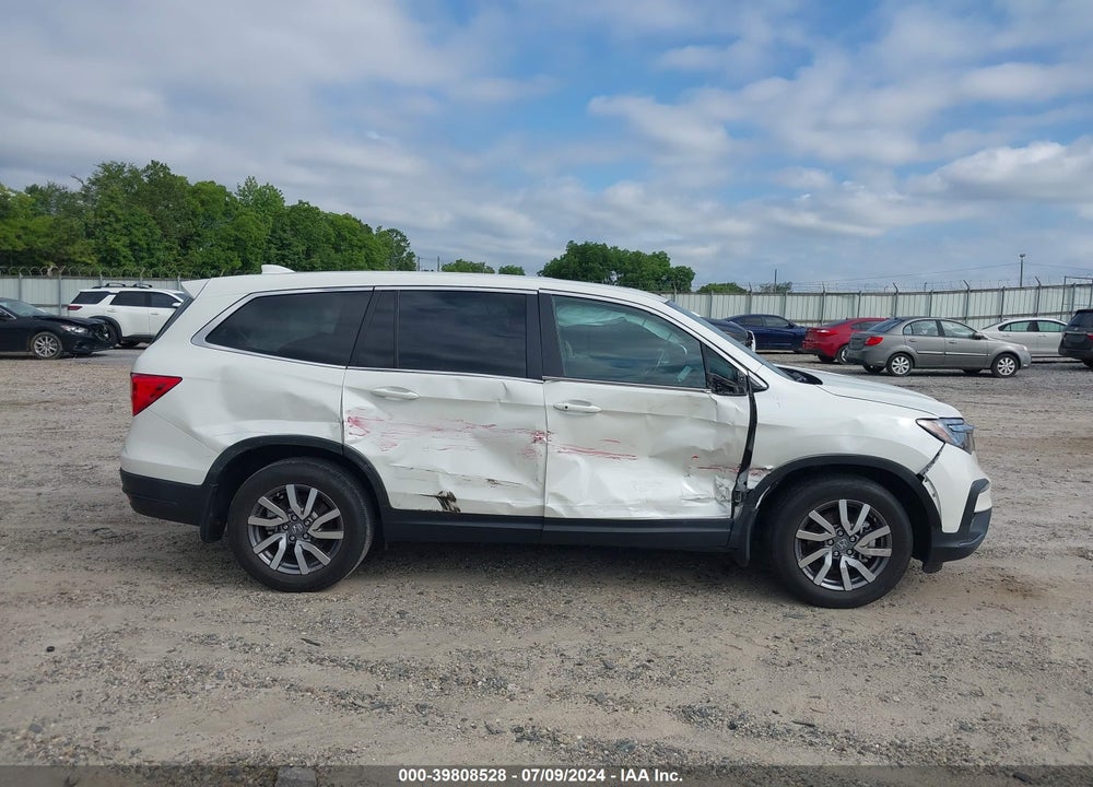 2019 HONDA PILOT EX-L VIN: 5FNYF5H43KB021712