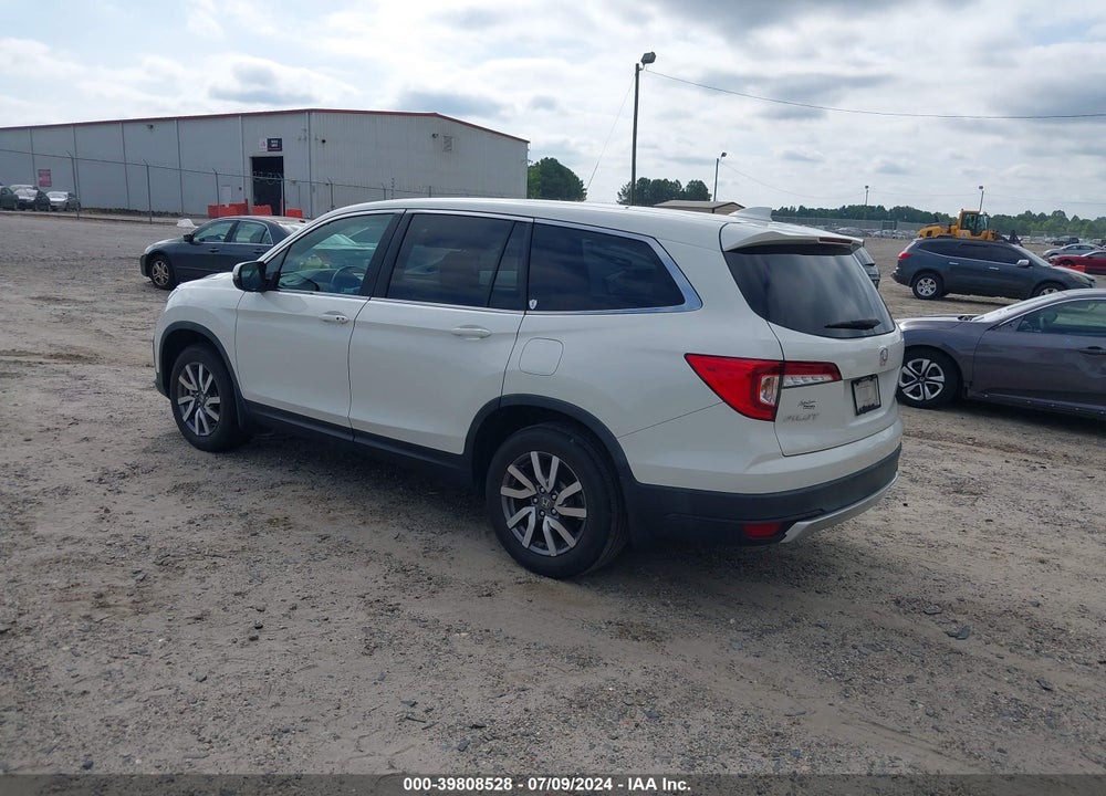 2019 HONDA PILOT EX-L VIN: 5FNYF5H43KB021712