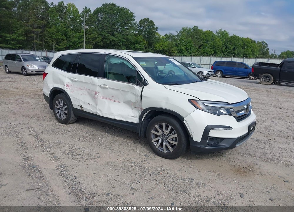 2019 HONDA PILOT EX-L VIN: 5FNYF5H43KB021712