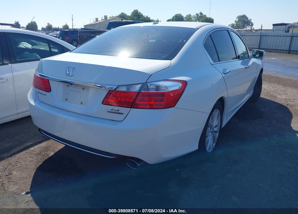 2014 HONDA ACCORD TOURING VIN: 1HGCR3F95EA007183